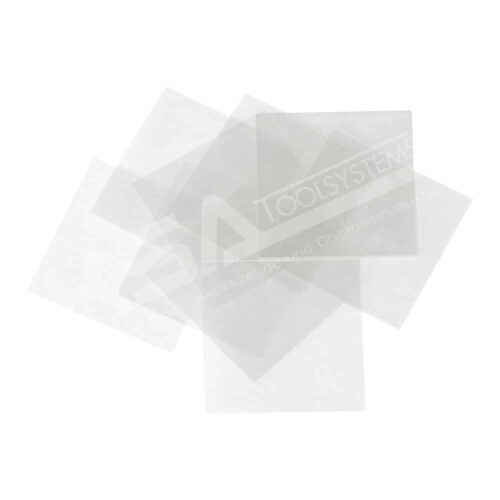 Mylar-Plättchen, Harz-Abdeckfolien 25 x 25 mm