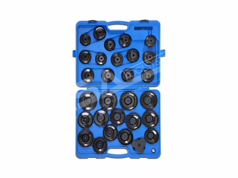 Ölfilterschlüssel-Set im Koffer, 30-tlg. – KSA Toolsystems GmbH -  Autoglas-Spezialwerkzeug, Chemie und Zubehör