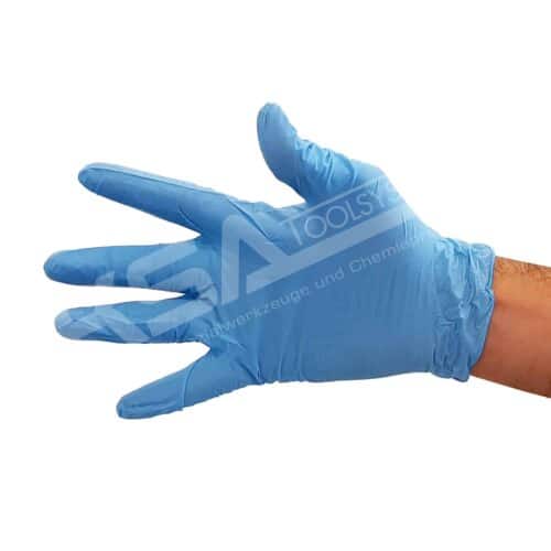 Nitril-Einmalhandschuhe, blau