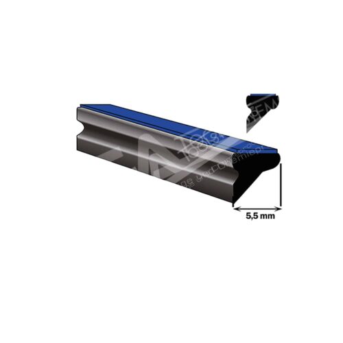UP-5015-100, SK-Unterglasprofil, 5,5 mm, 100 m