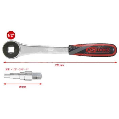 Universal-Stufenschlüssel-Satz 3/8"-1", 2-tlg