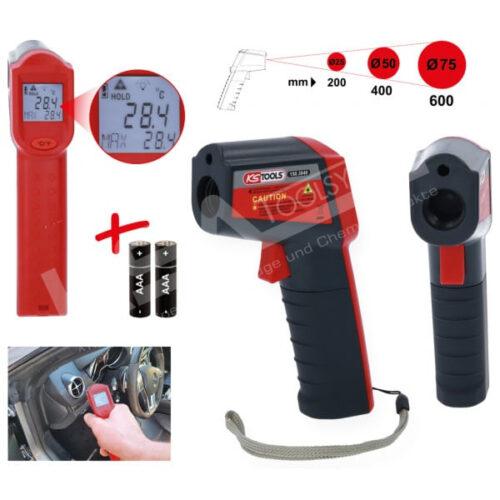 Infrarot-Thermometer, -38° bis 520°