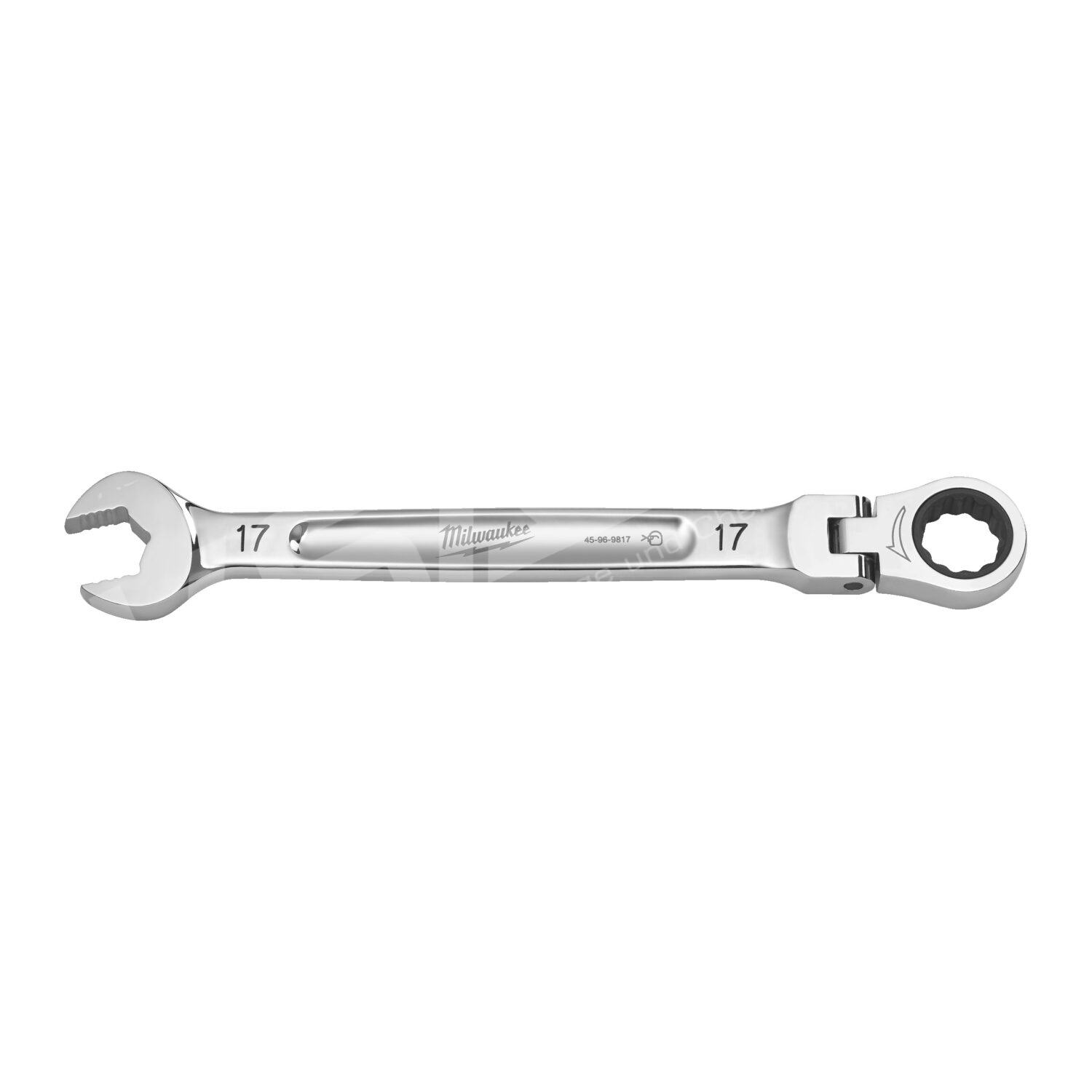 MAX BITE Gelenk-Ratschen-Ringmaulschlüssel - 17 mm