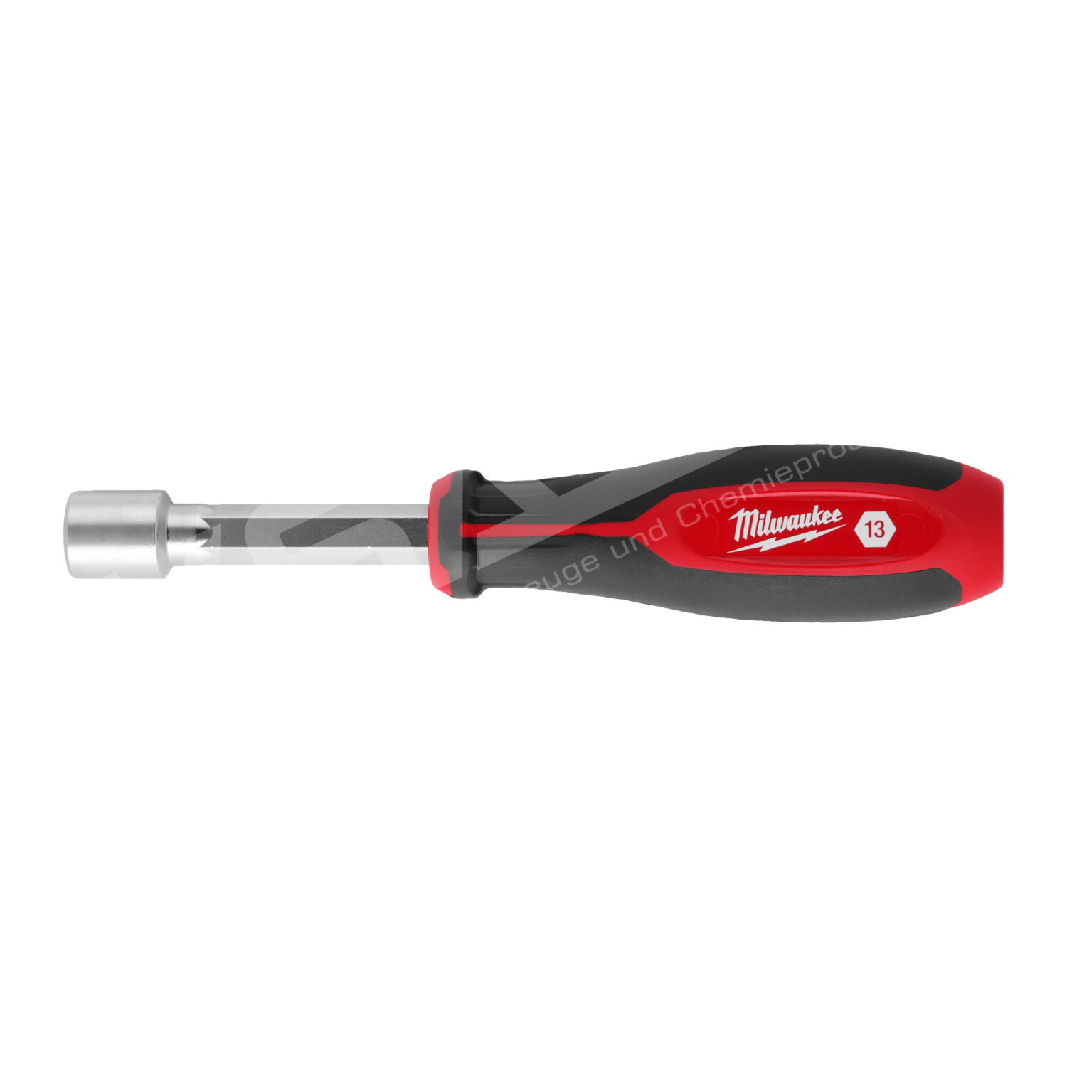 Steckschlüssel mit Griff und Durchgangsloch - SW 13 mm / M8