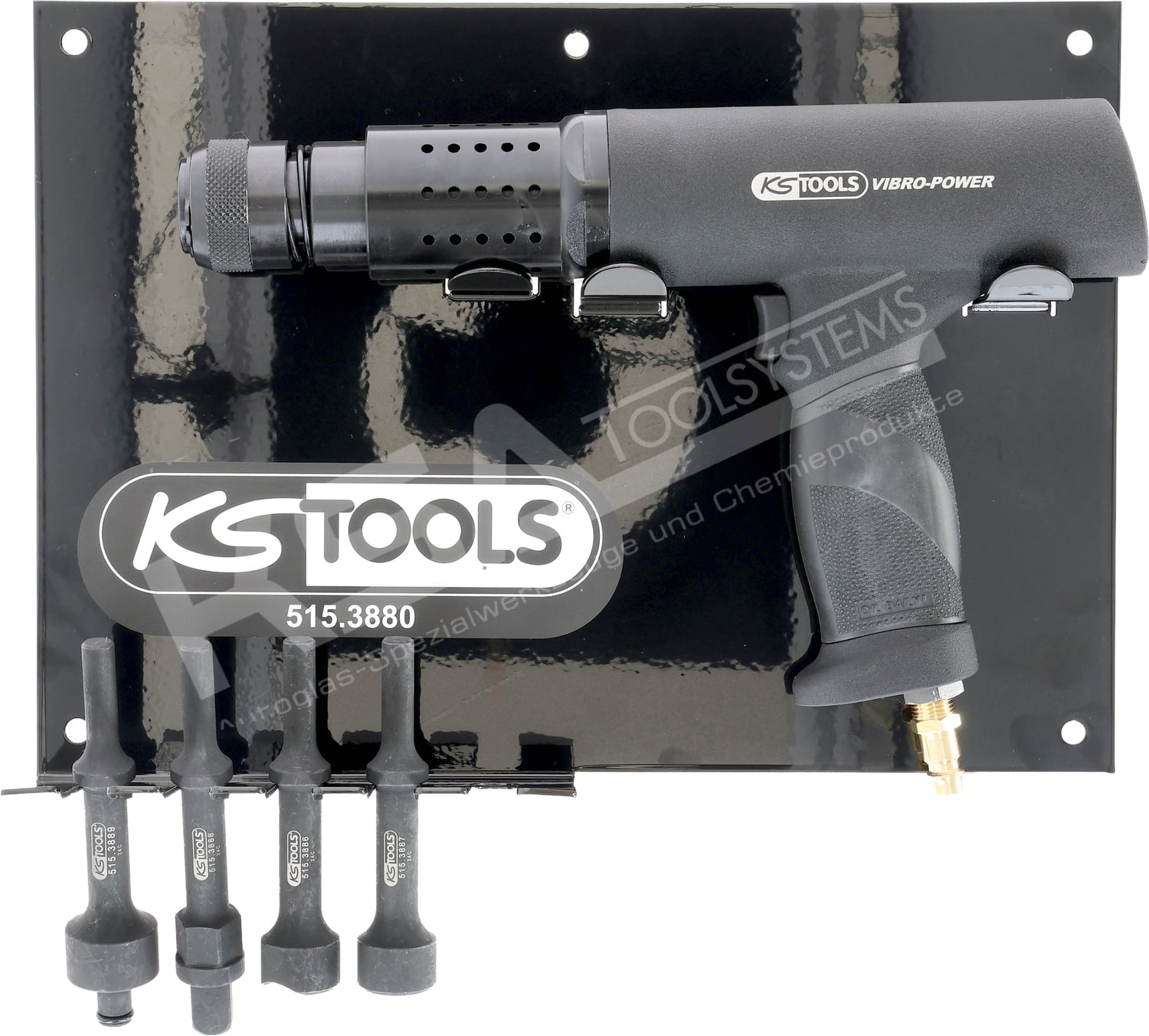 Vibro-Druckluftmeißelhammer Set – Pneumatischer Betonbrecher Für Auto & Co.